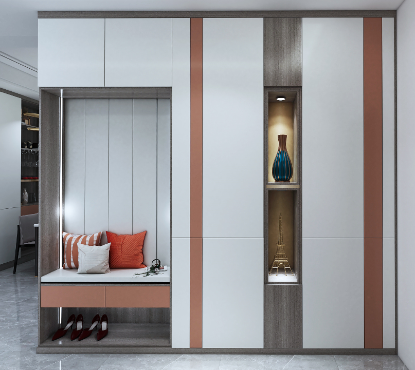 玄关柜巧设计，让进门第一眼成为亮点