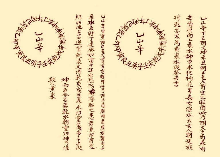 风水类古籍《真地理黄金抄本》
