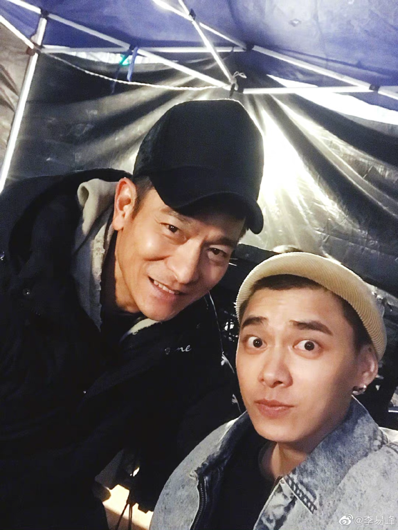 众当红明星网上激动追星刘德华，李易峰直接探