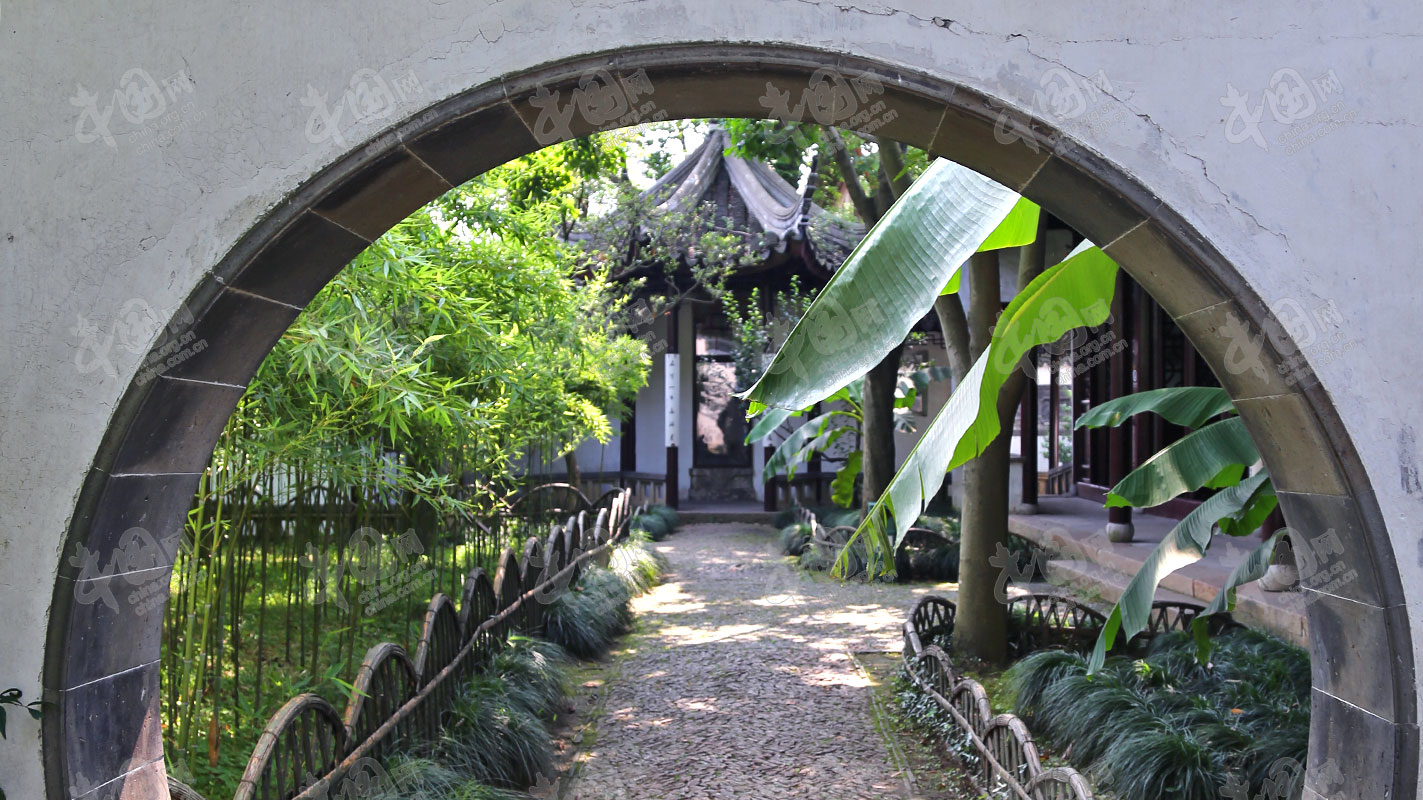 沧浪亭全景图片