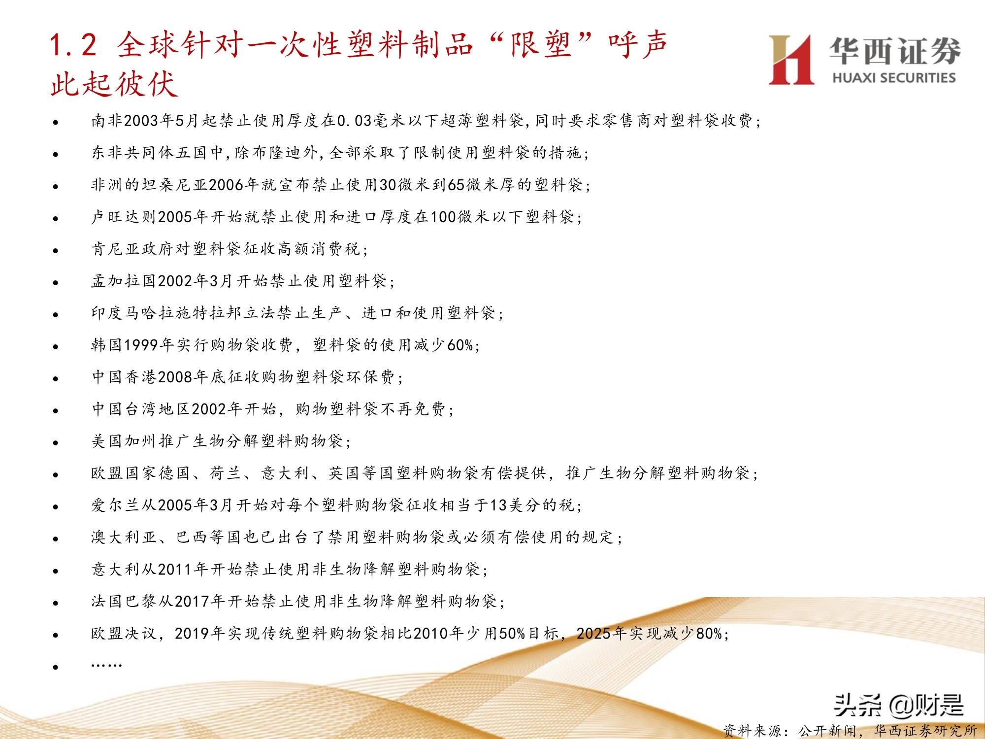 可降解塑料行业研究：产业突飞猛进，机遇与挑战并存