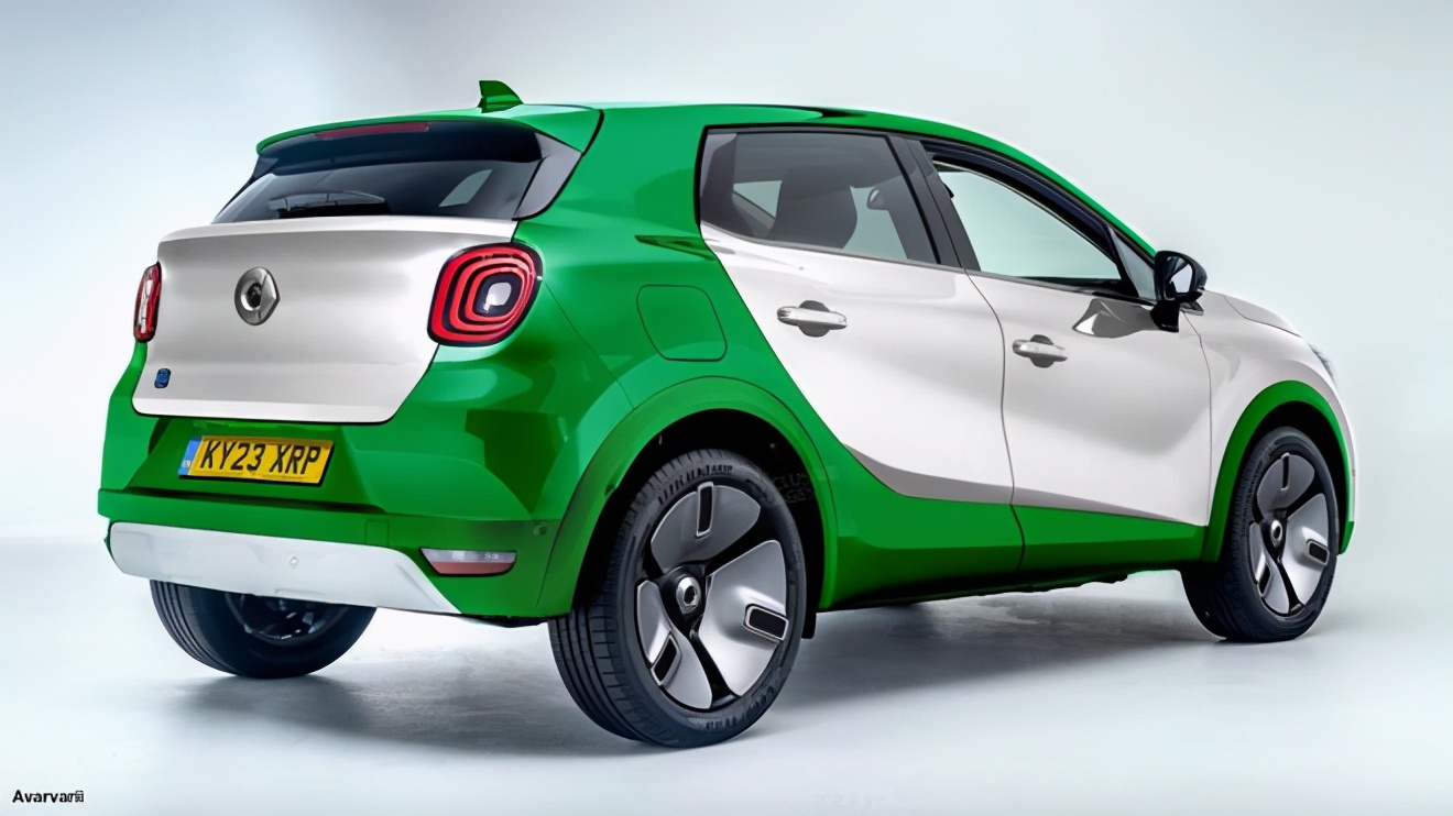 吉利&Smart的全新电动紧凑型SUV效果图曝光