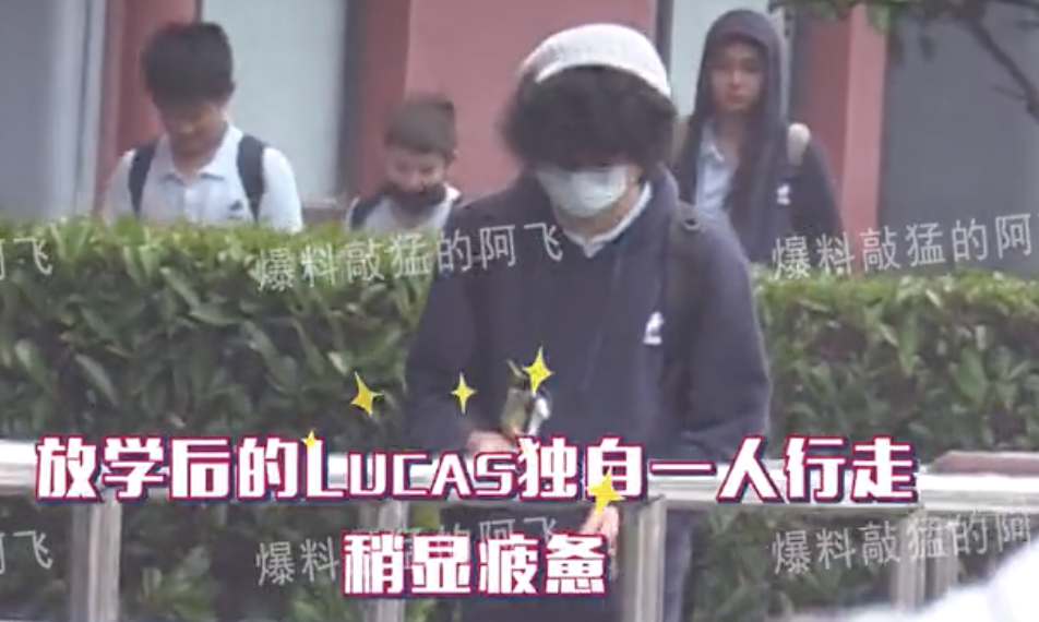 張柏芝兩個兒子轉學到上海，由保鏢接送放學，兄弟倆高冷帥氣