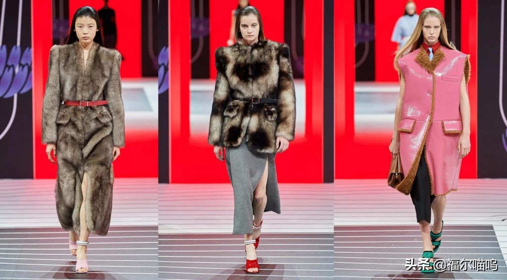 PRADA2020秋冬女装，极致色彩彼此碰撞，赋予超现实感