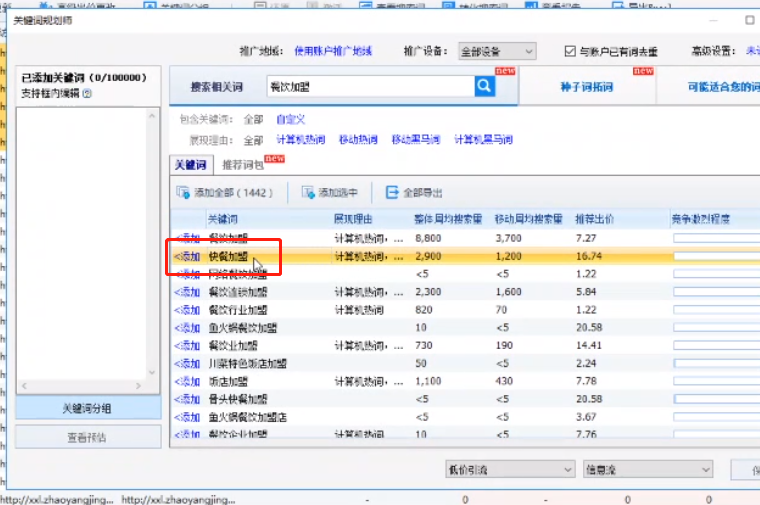 竞价推广-到底哪个词我们应该给高出价？