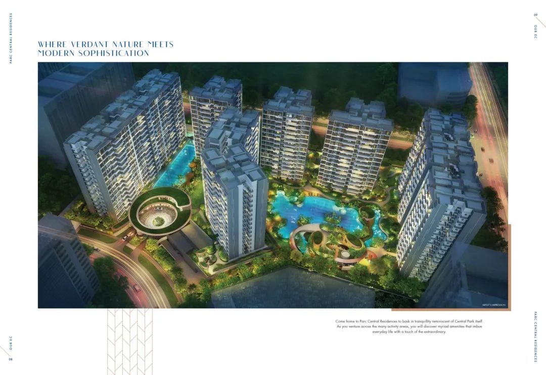新加坡高档公寓Parc Central Residences