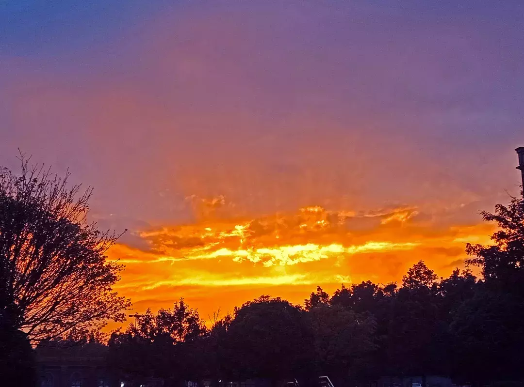 There is fine day not merely after the rain of school of duty of hope ｜ hope, the rosy clouds that still has string of hold up popular feeling is all over the sky...