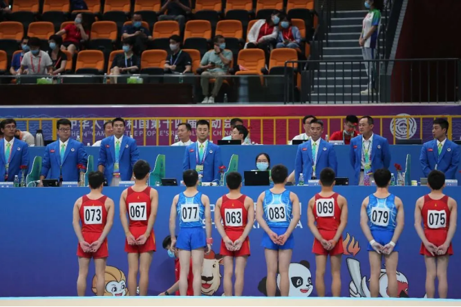 再添一金！陕西体操男子U17组团体夺冠