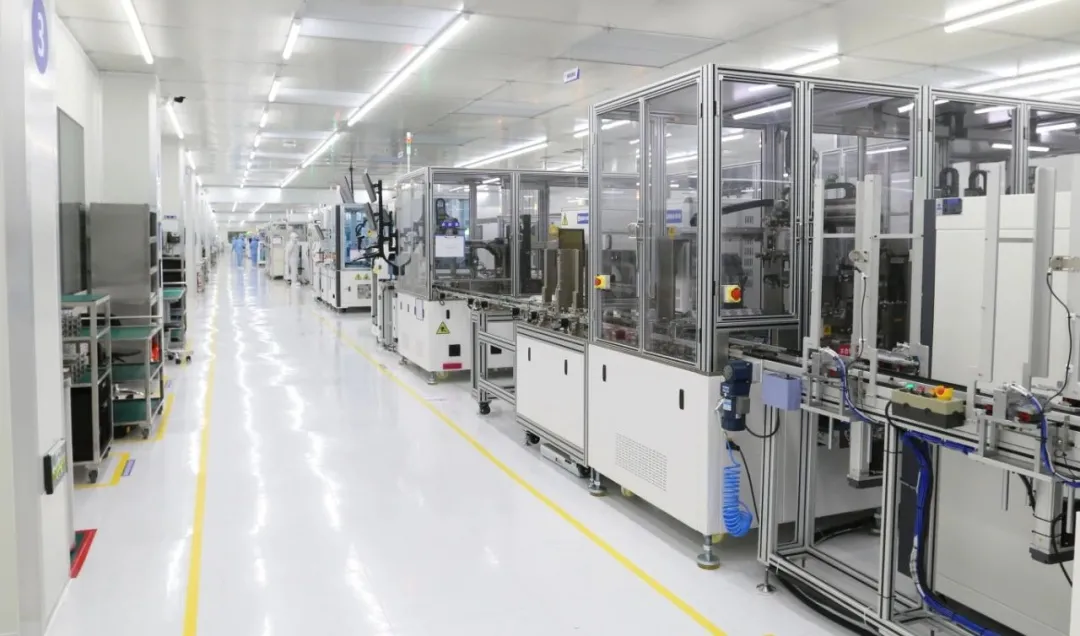 智新半导体igbt生产线,自动化程度之高一目了然.