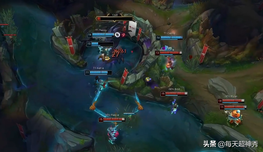 Be worthy of is Guan Zeyuan! T1 of GEN beat easily, faker winds a day feebly