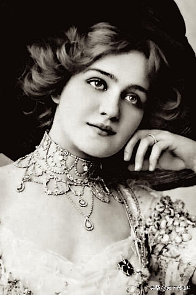 老照片大赏：1900年评选出的热门西方美女Top15