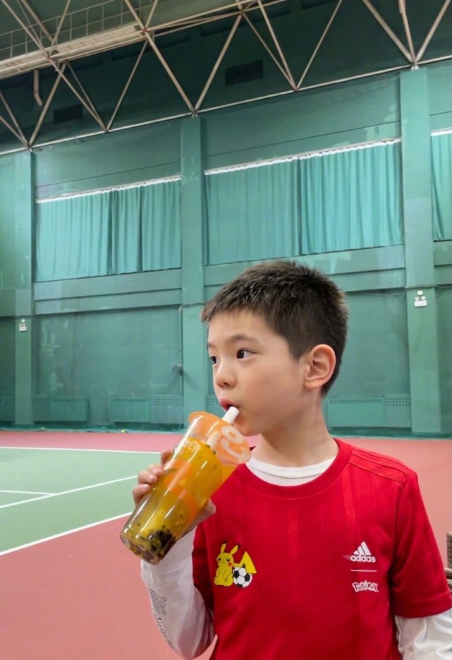 男子跳高双冠军！杜江晒出嗯哼跳高视频，小家伙跳得有模有样太帅