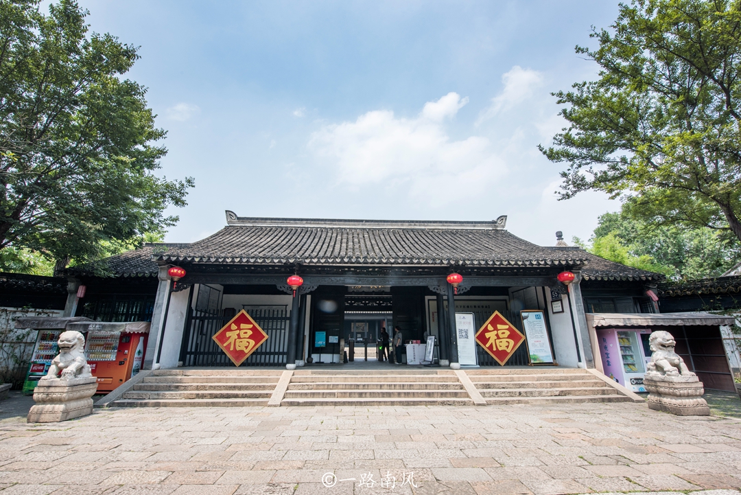 乾隆下江南的“民間行宮”，位于蘇州木瀆，雖然精致但游客不多