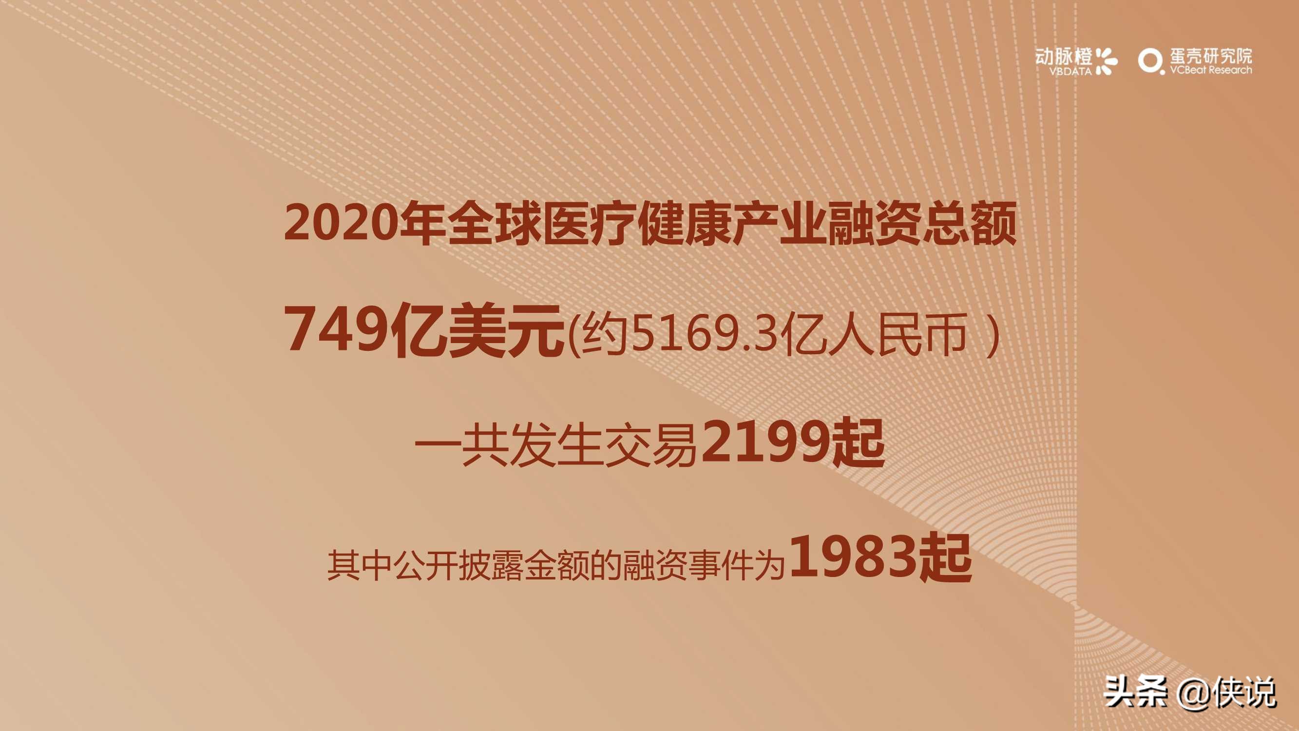 2020年全球医疗健康产业资本报告