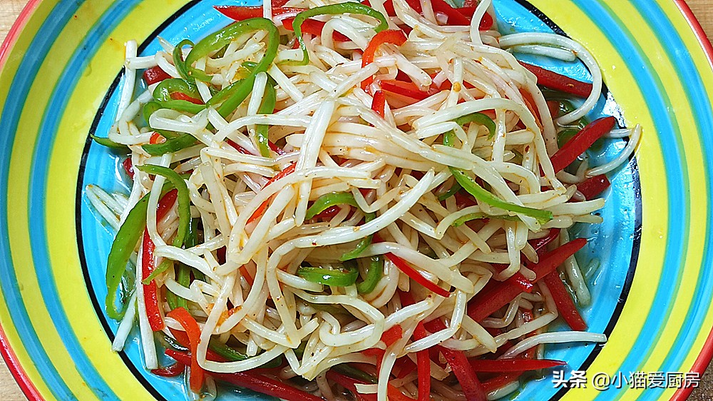 圖片[11]-這樣做豆芽菜不炒不煮 做法特簡單 2元錢塊做一大盤 好吃解膩-起舞食譜網