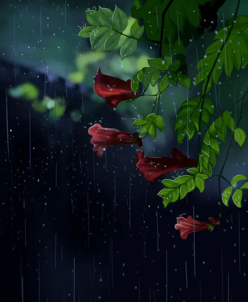 有关小雨的诗词，让小雨驱散夏日的炎热-第21张图片-诗句网