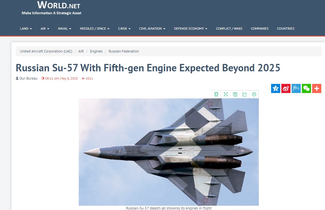 苏57将采用电动控制，取代液压系统，连F-35都没敢轻易尝试的操作
