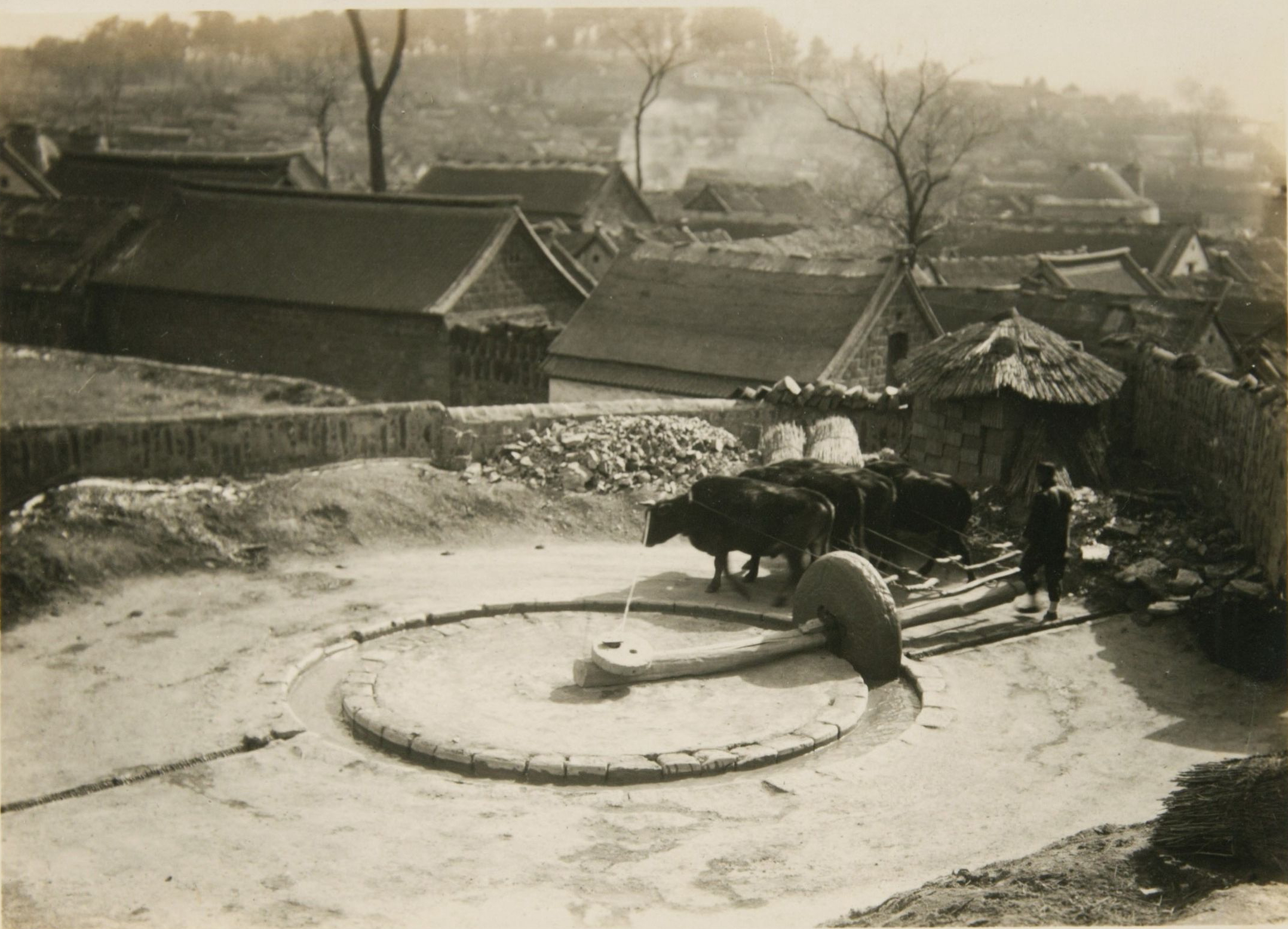 民国老照片：1929年的山东淄博，春秋战国遗址遍地