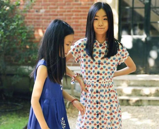 佟大为大女儿长相惊艳！完美撞脸王祖贤，二女