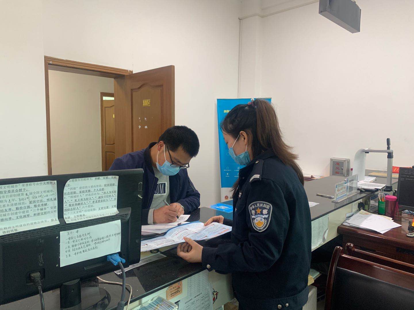 韩城公安乔南派出所：“以防为先”扎实开展防电信诈骗宣传活动