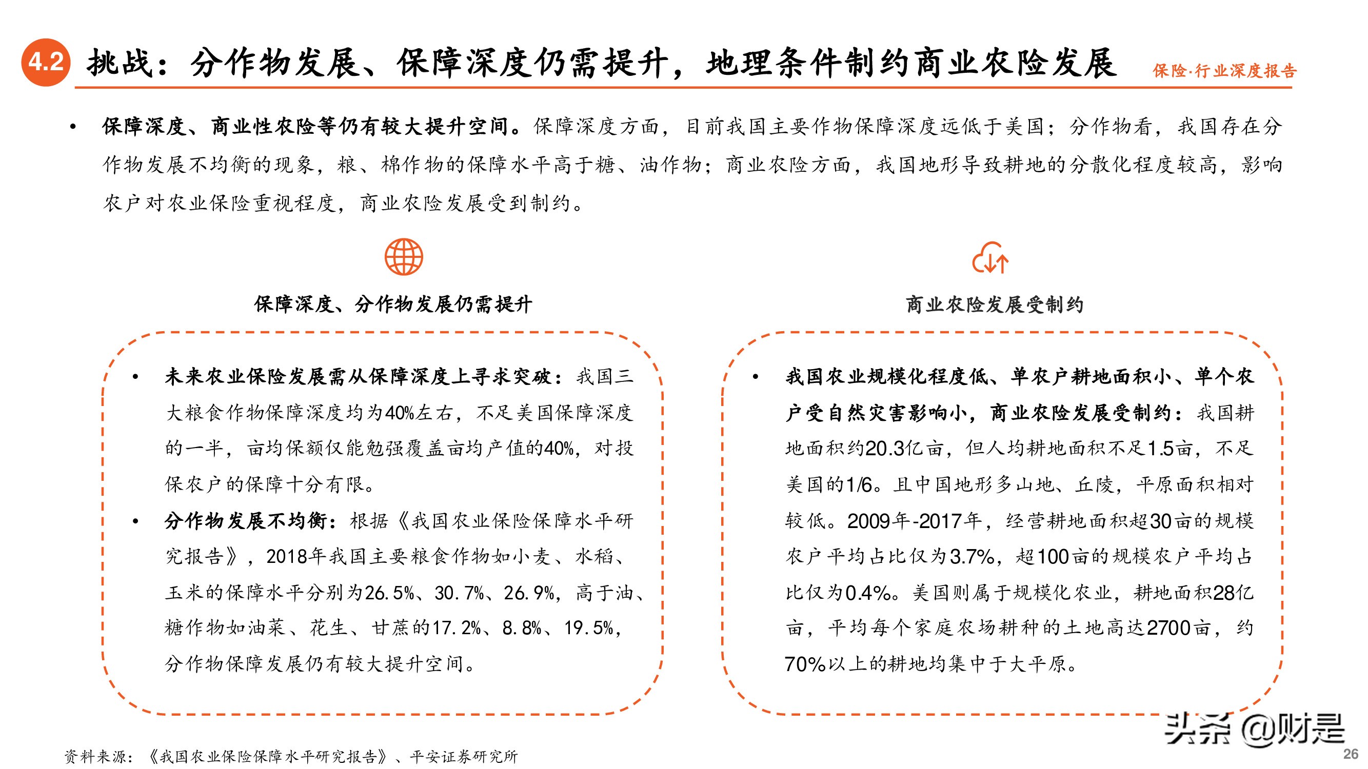 保险行业专题研究报告：借政策东风，促农险发展