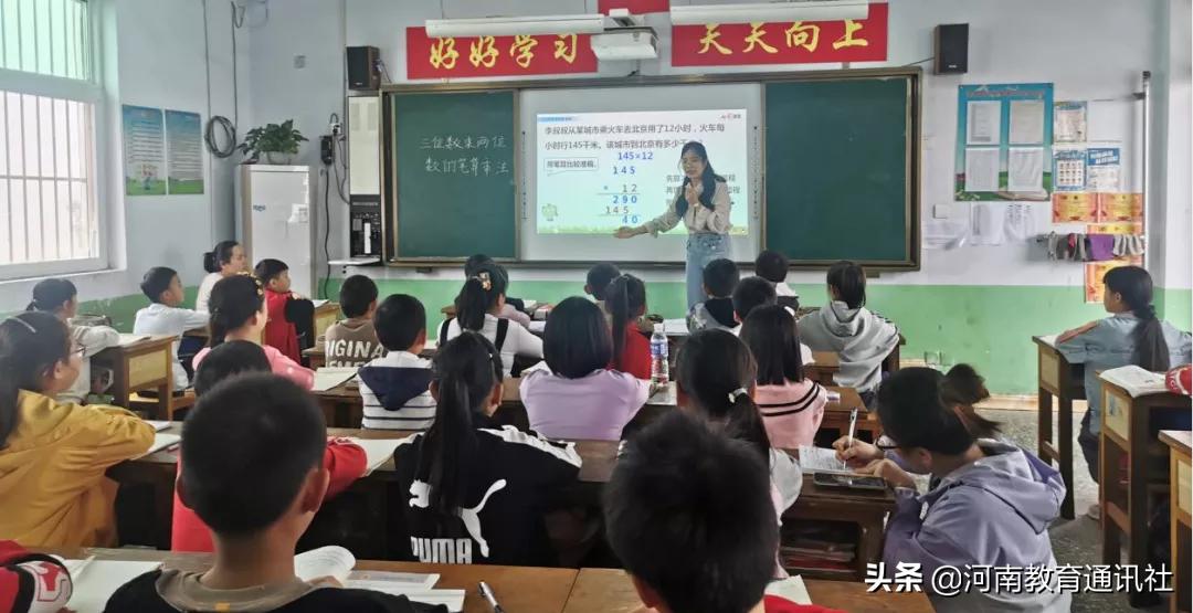 滑县四间房第三完全小学新入职教师观议课活动(图2)