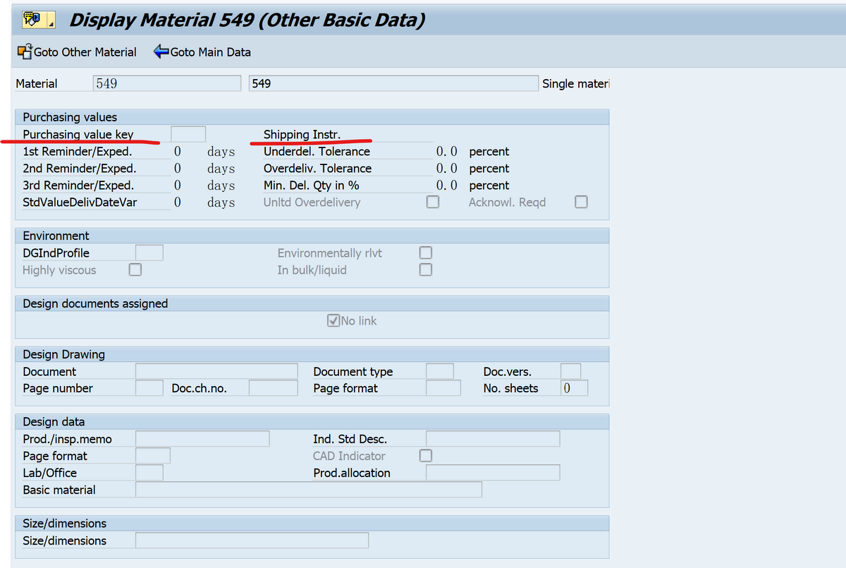 SAP RETAIL商品主資料Basic Data檢視裡幾個讓人莫名驚詫的欄位