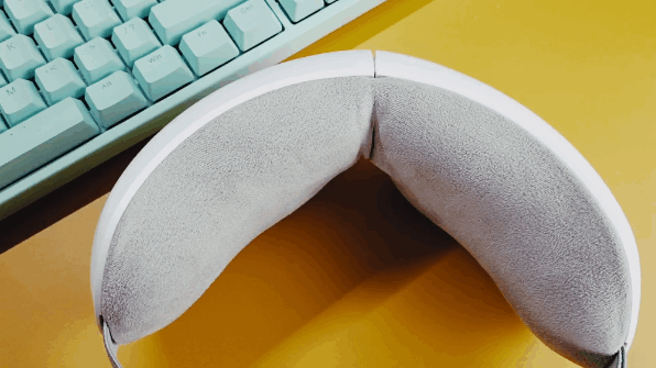 拯救你的黑眼圈，帮你自动做眼保健操的aigo眼部按摩器