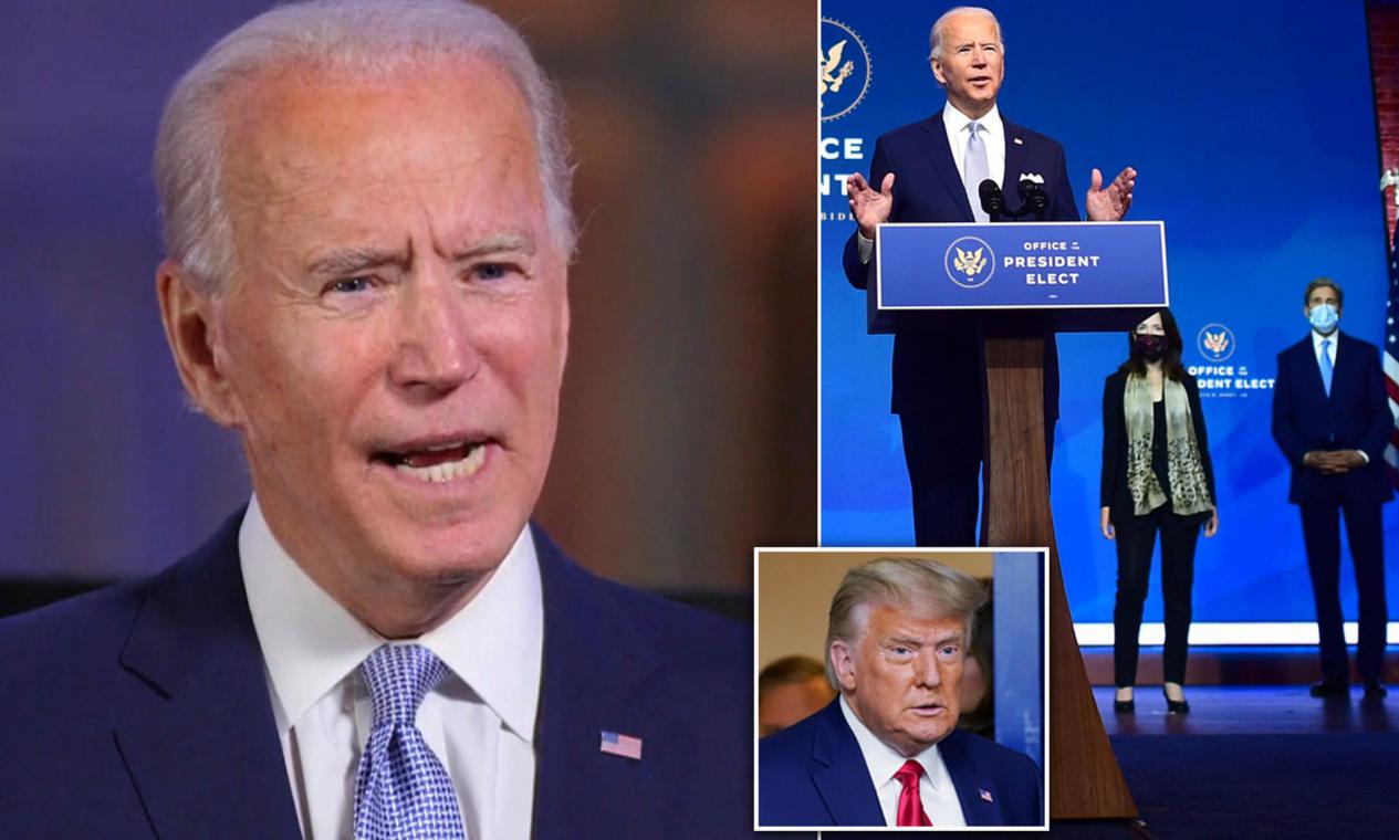 再鬧下去會被世界嘲笑，拜登向特朗普示好：我等你到明年1月20日