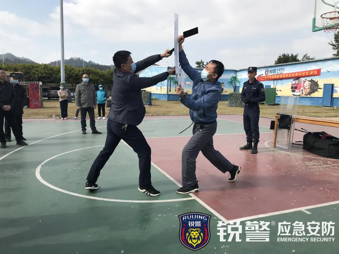 锐警应急安防：广州市城市道路路政管理所冬季消防安全应急演练