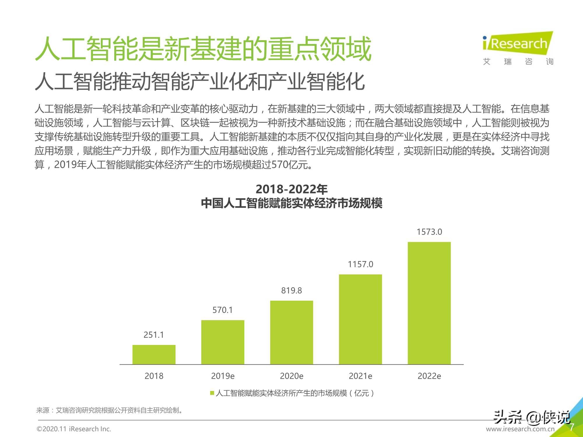 艾瑞：2020年面向人工智能“新基建”的知识图谱行业白皮书