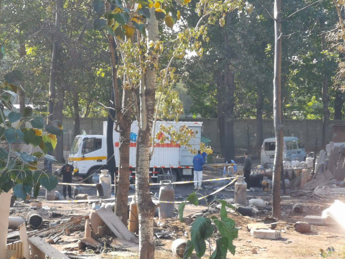 主打|北京通州一出租院落发生燃气爆燃事故，无人伤亡