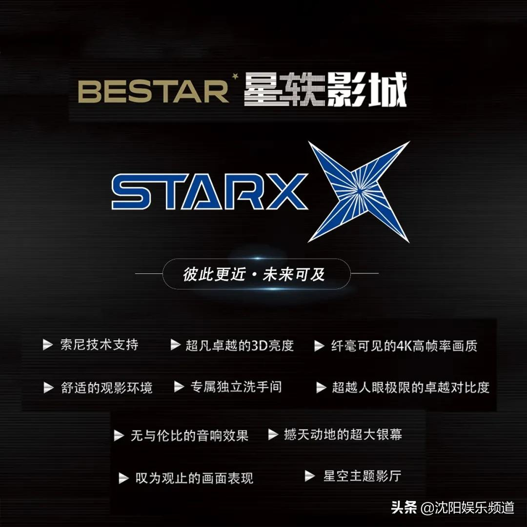 沈阳星轶影城STARX影厅挂幕仪式圆满成功