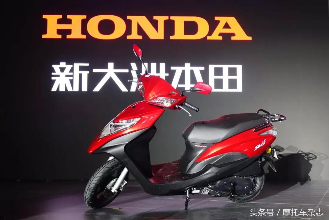 新大洲本田集中发布七款新车！先看看这三款踏板！