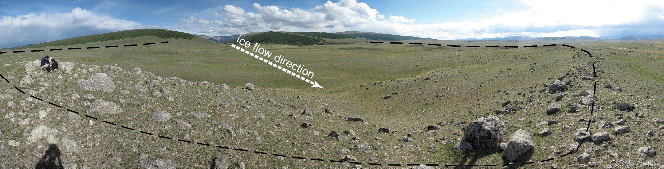 在上个冰河时代，蒙古戈壁沙漠的冰川实际上缩小了