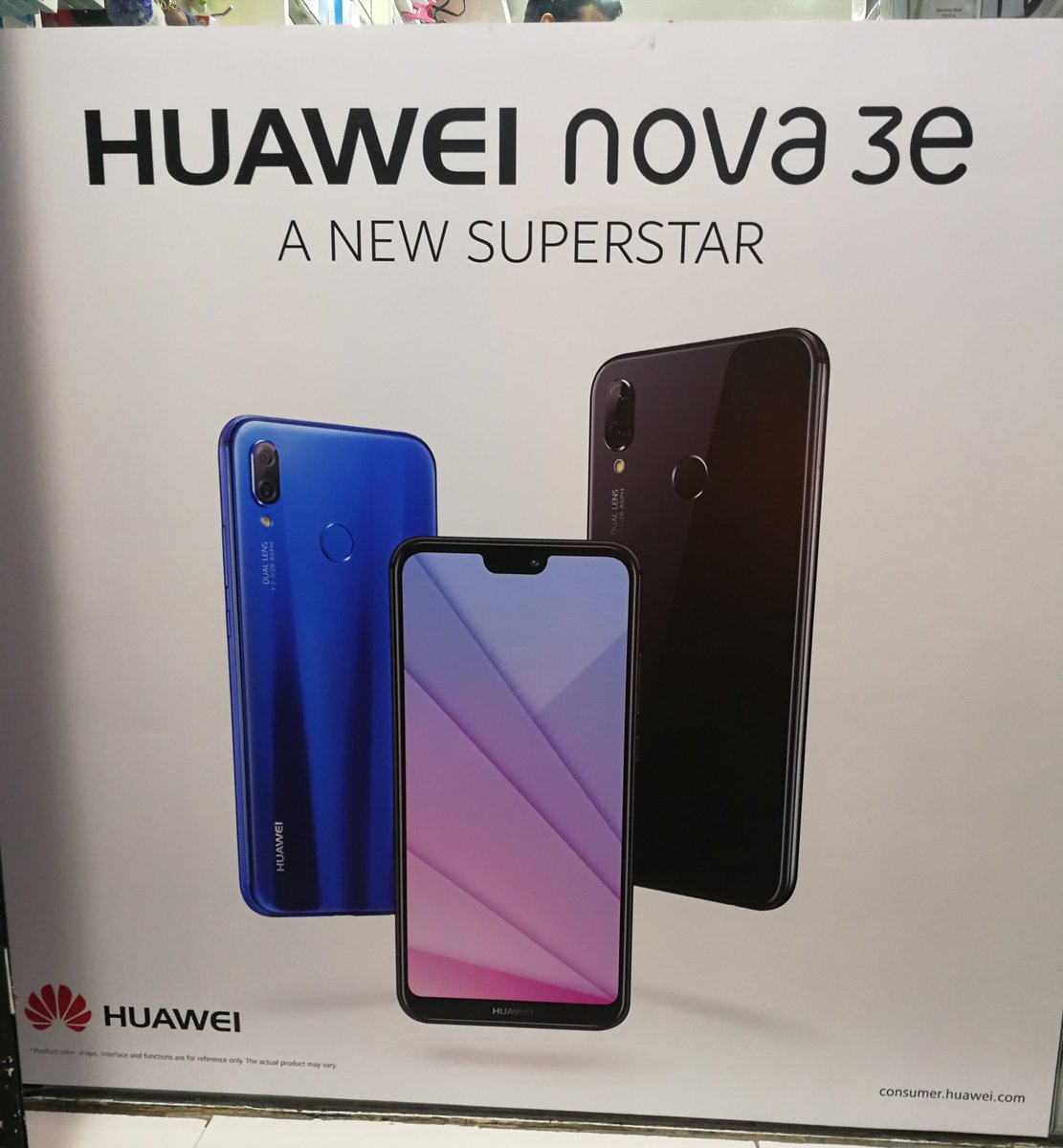 华为公司nova 3e全剧透：刘海屏 麒麟659，而关晓彤品牌代言！