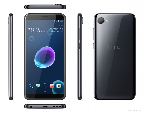 HTC公布Desire 12/12 新手入门全面屏手机新手机：3G运行内存无指纹识别卖1550元