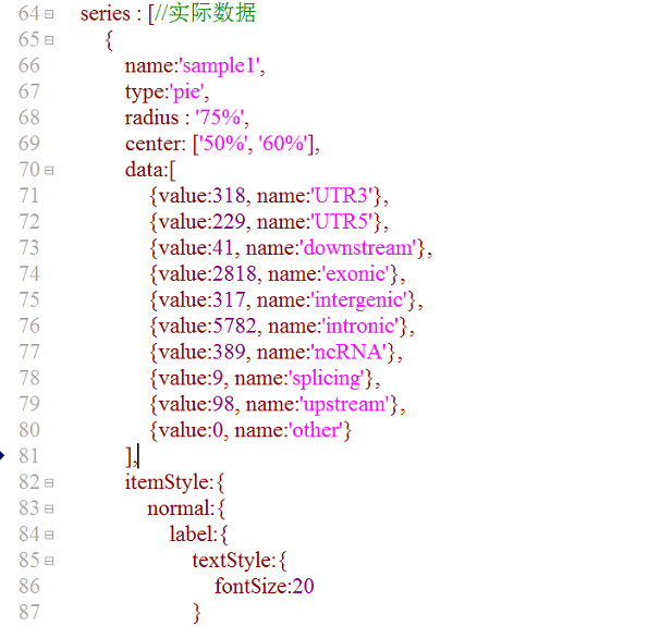 巧用EChart画动态饼图