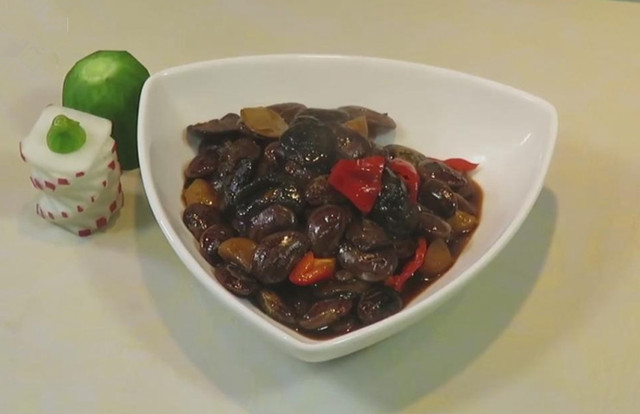 图片[3]-香菇油焖皇帝豆做法步骤图-起舞食谱网