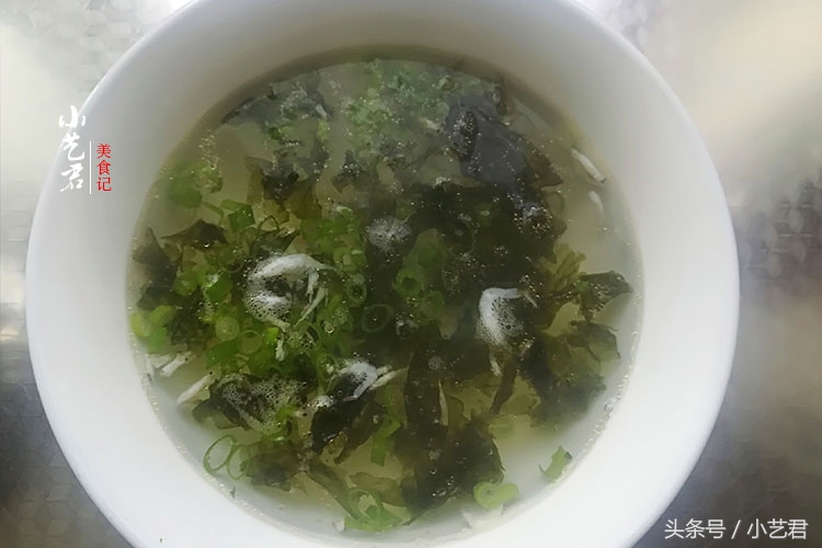 圖片[4]-【荷包蛋紫菜清湯面】做法步驟圖 有蛋有菜 孩子吃了身體棒-起舞食譜網