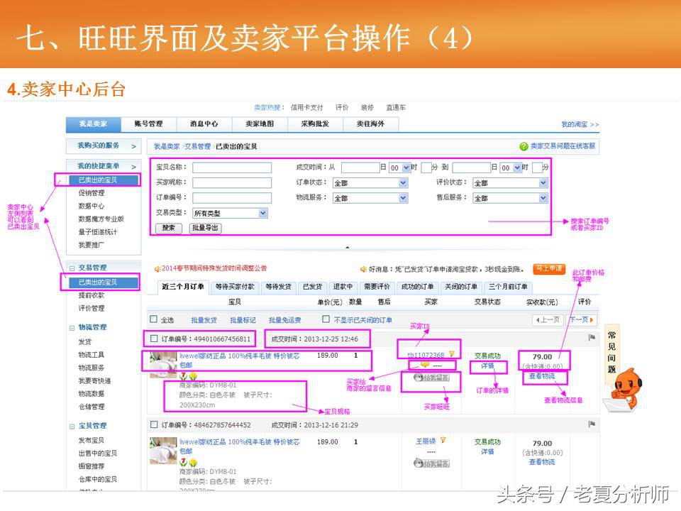 淘宝天猫客服基础培训（55页报告）