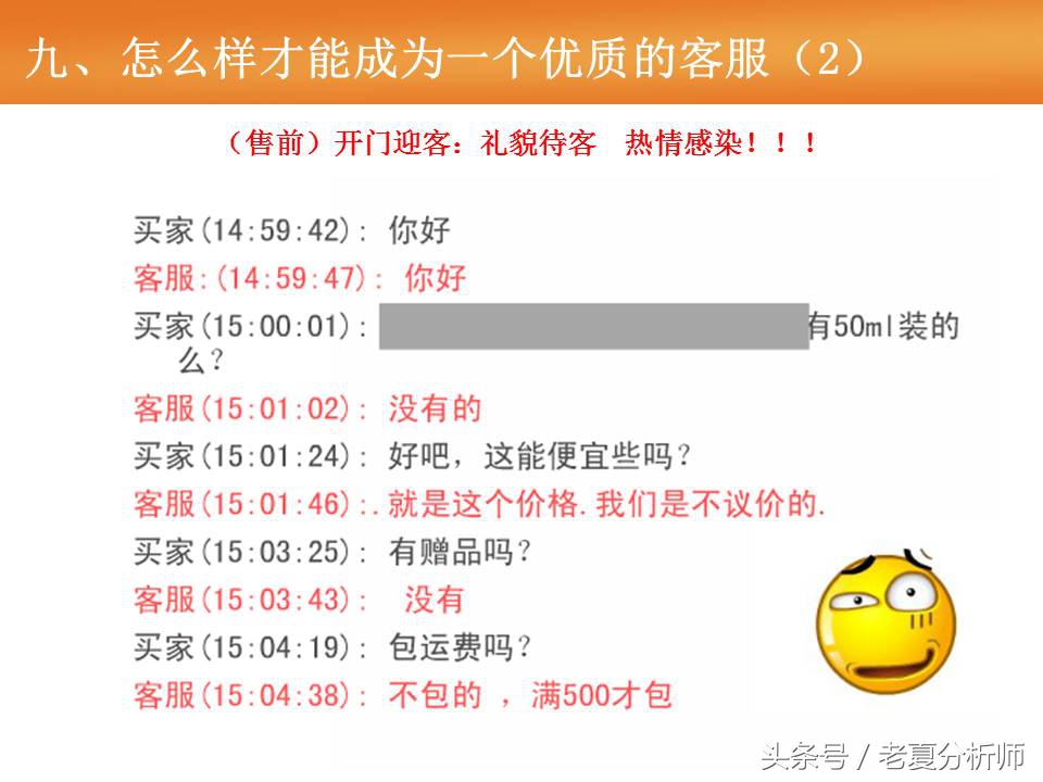 淘宝天猫客服基础培训（55页报告）