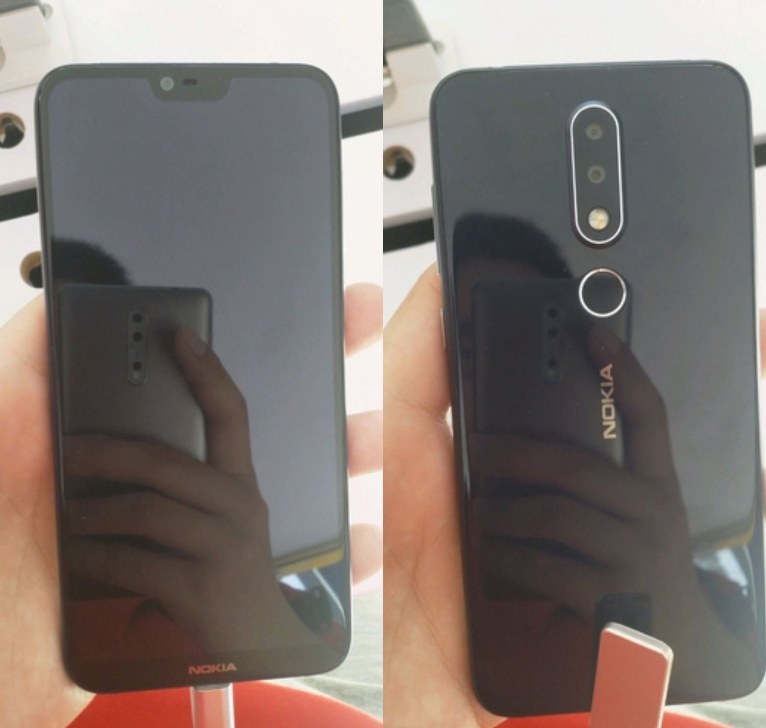 NokiaX真機亮相三里屯，劉海屏加NokiaLOGO，長相總算上去了