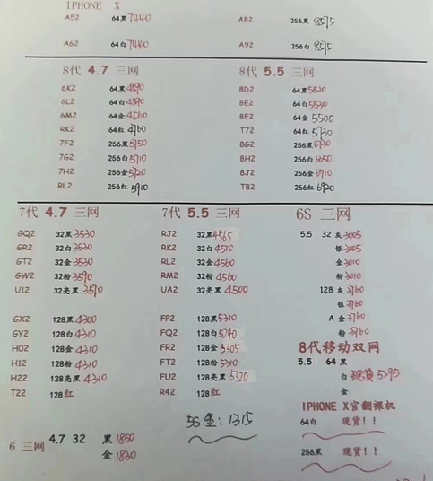 深圳市5月5号苹果三星小米华为zte中兴美图照片等手机报价