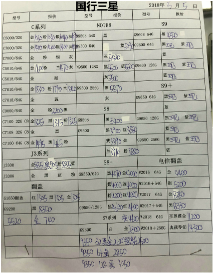 深圳市5月5号苹果三星小米华为zte中兴美图照片等手机报价