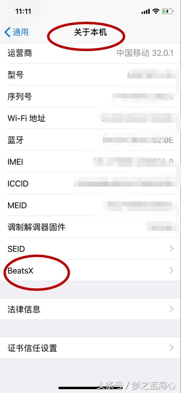 怎样根据iPhone便捷查询beats wireless无线蓝牙耳机的SN号系列号？