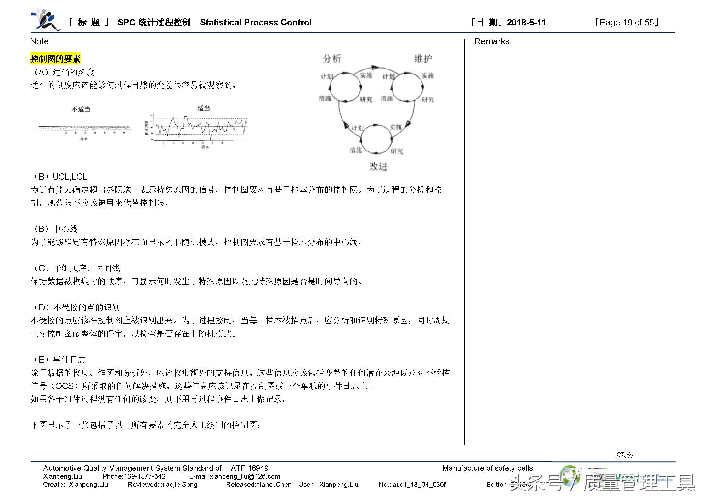 SPC统计过程控制（笔记）