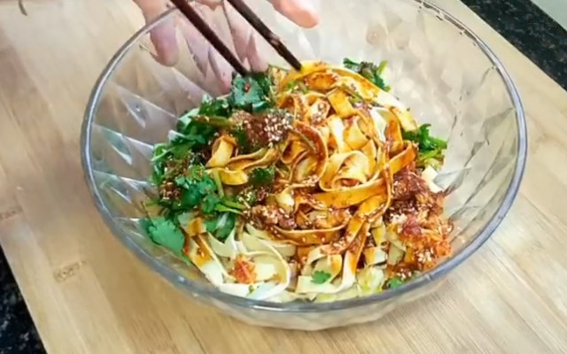 圖片[9]-涼拌豆腐皮做法步驟圖 常年吃都不膩！-起舞食譜網