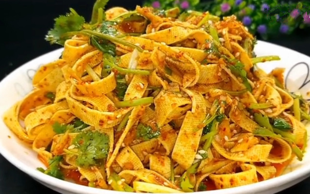 圖片[10]-涼拌豆腐皮做法步驟圖 常年吃都不膩！-起舞食譜網