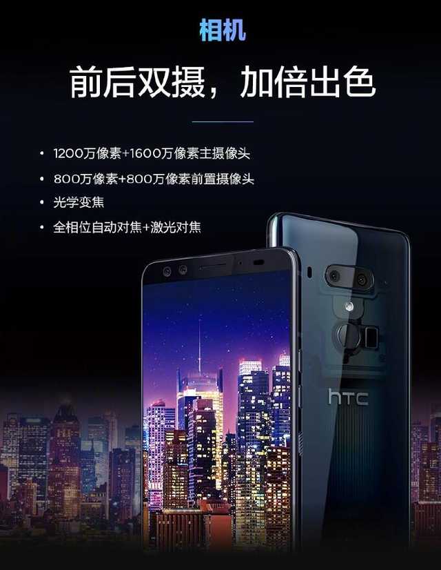 HTC U12 最新动态：适用新版本Edge Sense作用